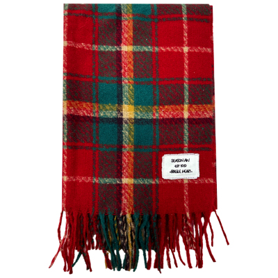 fragileheart圣诞红大围巾