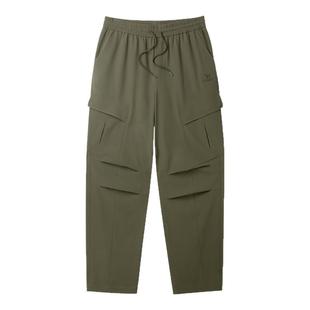 【王俊凯同款】骆驼山海伞兵裤秋冬款2025长裤子加绒工装裤男