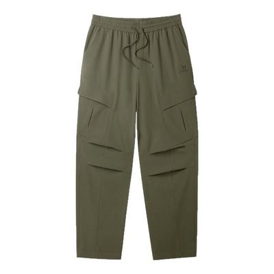 【王俊凯同款】骆驼山海伞兵裤秋冬款2025长裤子加绒工装裤男