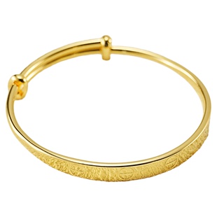 金包银卡家推拉手镯女款足金足银手环官方正品生日礼物送女友款式