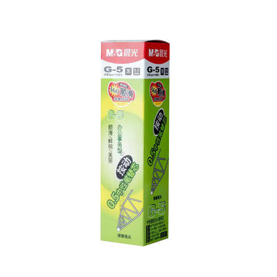 按动中性笔芯M＆G/晨光书写顺滑