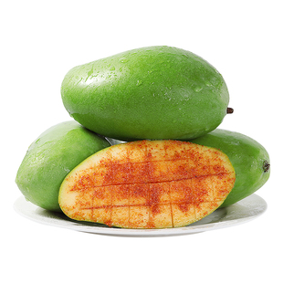 酸脆芒果生吃芒果新鲜青芒当季水果腌制酸芒开胃零食孕妇特产包邮