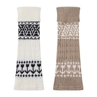 费尔岛羊毛袜套复古堆堆袜