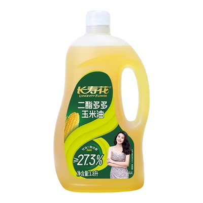 长寿花二酯多多玉米油27.3%DAG含量甘油二酯油1.8L轻酯健康食用油