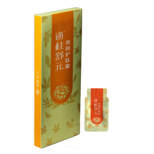 通桂舒元清润护肤霜 按摩膏 5袋装 正品