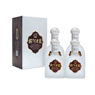 新疆阿勒泰特产额河老窖浓香型白酒纯粮46度国产草原礼盒装