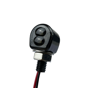 摩托车改装LED迷你转向灯金属复古机车12Vmini指示灯转弯灯方向灯