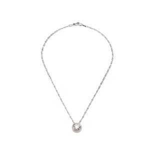 SUDROV/素觉2025F/W光不炽烈但恒久 克拉小姐系列莫桑石吊坠项链