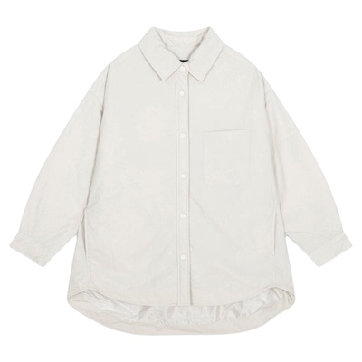 studio CLIP 棉服女2026春季新款日系宽松文艺休闲厚外套575991