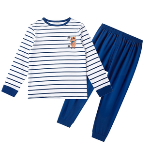 胖男童装加肥加大码春秋款睡衣青少年秋衣秋裤中大童保暖内衣套装