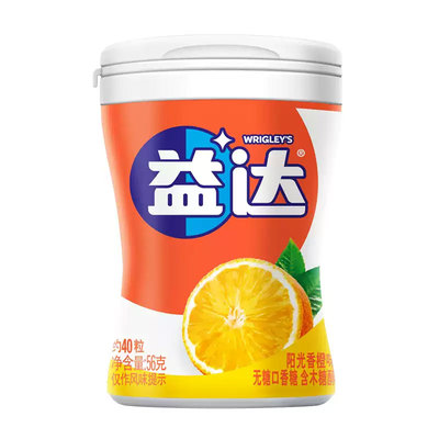 益达无糖口香糖清新糖果零食