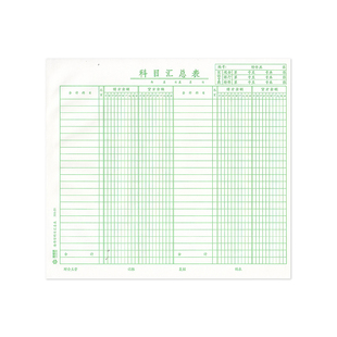 海博信会计科目余额汇总表账本会计用品财务试算平衡表损益表资产负债表记账凭证50张
