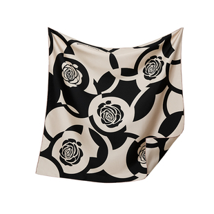 【凤凰之家】万事利高端送礼真丝丝巾手卷大方巾法兰西来信