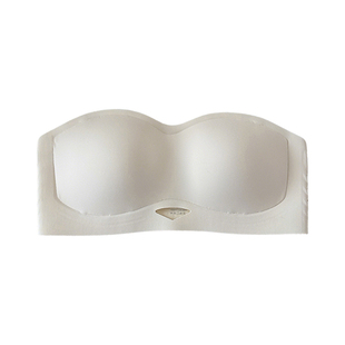 OEING内衣女聚拢无肩带抹胸防滑防走光无痕隐形裹胸防下垂文胸罩