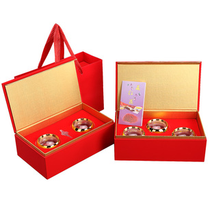 伊朗藏红花虫草礼品盒空盒伴手礼礼物3/2瓶包装盒礼盒5克10g定制