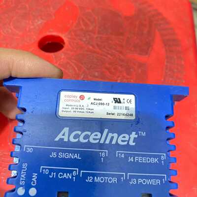 溢价-Accelnet 数字伺服驱动器 ACJ-090-12