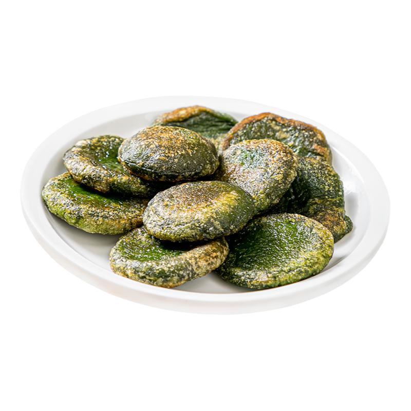艾草粑粑湖南特产半成品点心艾青馅饼/烧饼/锅盔