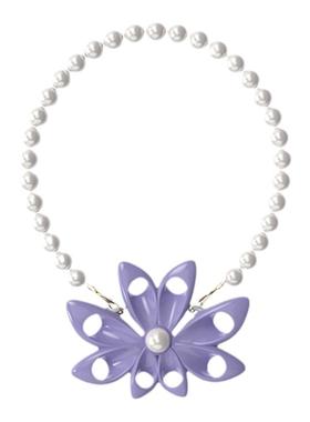 MOLISM大丽花珍珠项链