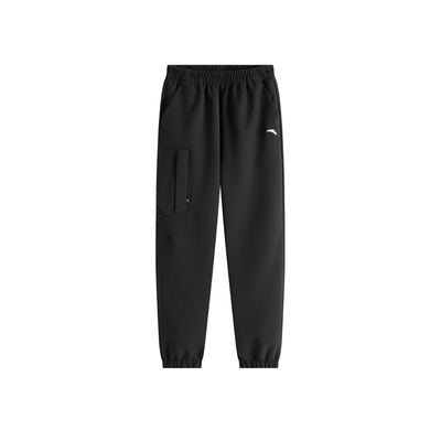 安踏儿童裤子WWF2026春季新款运动宽松梭织男童大童长裤352616501