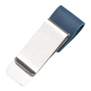 TRAVELER'S 旅行者笔记本配件书签笔夹 金属钱夹金属皮质复古