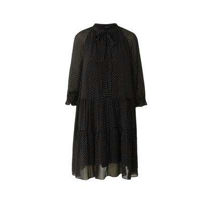 真丝舒适宽松简约好搭连衣裙AUM