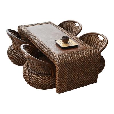 藤编榻榻米专用桌子日式地台炕桌