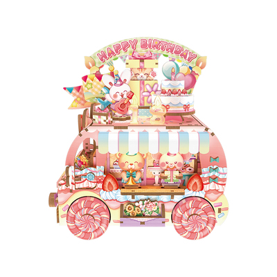 同趣拼装八音盒生日派对