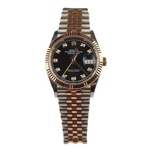 【自营】中古「9.0新」ROLEX(劳力士)日志型玫瑰间金性别自动腕表