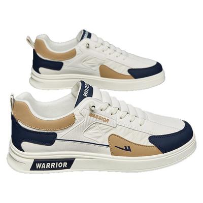 回力男鞋夏季新款软底皮面板鞋