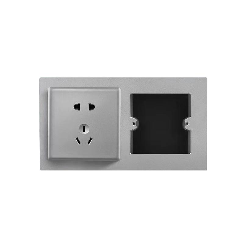 底盒孔开大了86型开关插座装饰盖面板遮丑盖遮挡盖暗盒遮丑垫电工