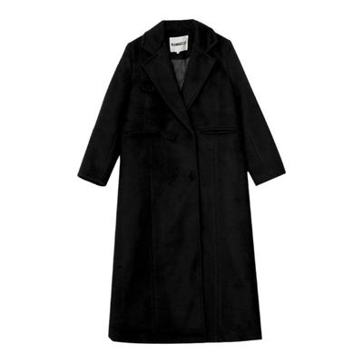 大码韩版长款高级感加厚大衣