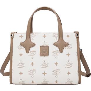 稻草人包包女式2026春季新款单肩手提包大容量上班通勤斜挎包女包