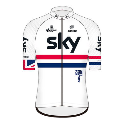 夏季SKY天空车队版短袖骑行服