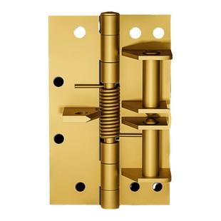 多功能闭门器自动关门合页4寸缓冲装置弹簧隐形铰链90度直角定位