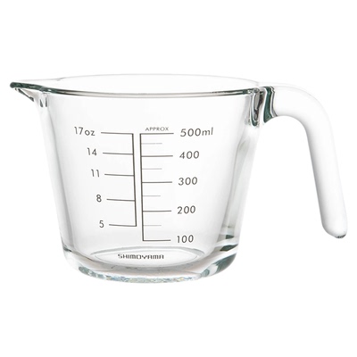 霜山高硼硅玻璃烘焙量杯带刻度