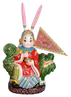 福兔祥兔儿爷摆件工艺品装饰纪念品生日礼物diy乔迁新居礼品