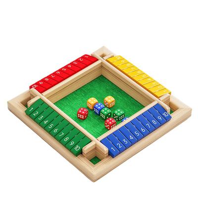 数字翻盘多人对战益智玩具