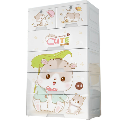 卡通儿童床头柜床边柜卧室