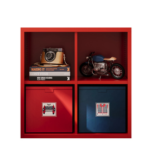 钢制金属床边柜斗柜北欧风卧室床头柜儿童房高级感客厅床尾置物柜