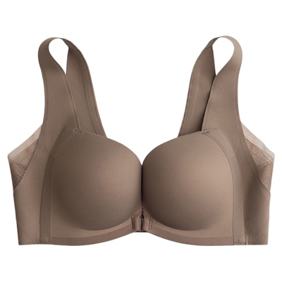 法国趣安芬文胸美背前扣小胸聚拢