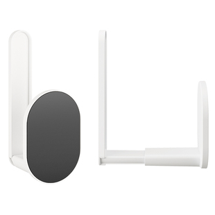 冰箱磁吸厨房湿巾架可伸缩浴室毛巾挂钩免打孔纸巾架置物抽取盒子