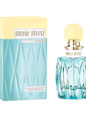 自营｜ MIUMIU缪缪滢蓝女士香氛100ml 清新花香调蓝色之水ED正品