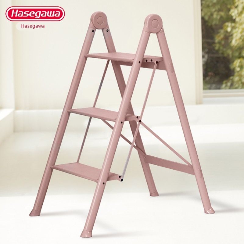 HASEGAWA日本长谷川25年新品高强度铝合金折叠人字梯家用梯子TTI