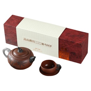 天府龙芽川红工夫经典四川红茶高山醉红特级金芽小叶种礼盒装送礼