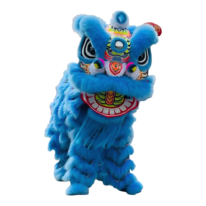 醒狮舞狮竹编狮广东南狮