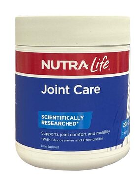 现货新西兰NutraLife纽乐关节灵维骨力氨糖软骨素氨基葡萄糖200粒