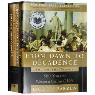 From Dawn to Decadence 英文原版 从黎明到衰落 英文版历史学书籍 西方文化生活五百年 美国国家图书奖 进口英语英文书籍