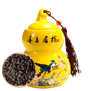 一单一罐 糯米香碎银子茶化石糯香云南老班章熟普洱茶熟茶瓷罐装