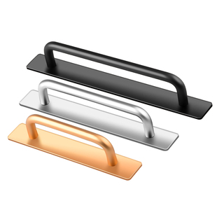 保联推拉门把手免打孔玻璃门拉手移门窗户抽屉把手简约型拉门手柄