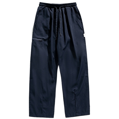 日系慵懒风直筒宽松工装裤冲锋裤